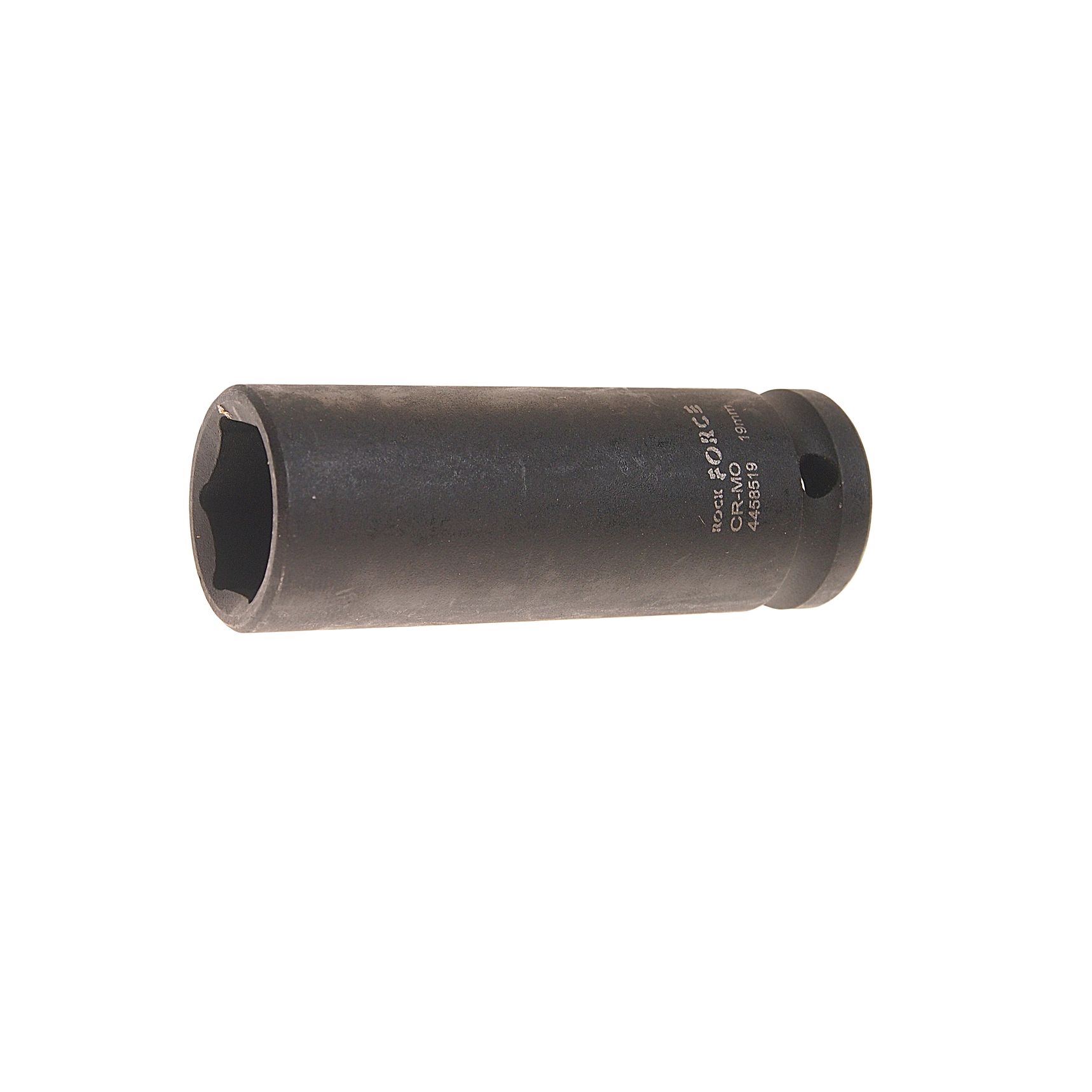 Головка торцевая 19мм 1/2" 6-гранная ударная удлиненная L=80мм ROCKFORCE RF-4458519 /1/10