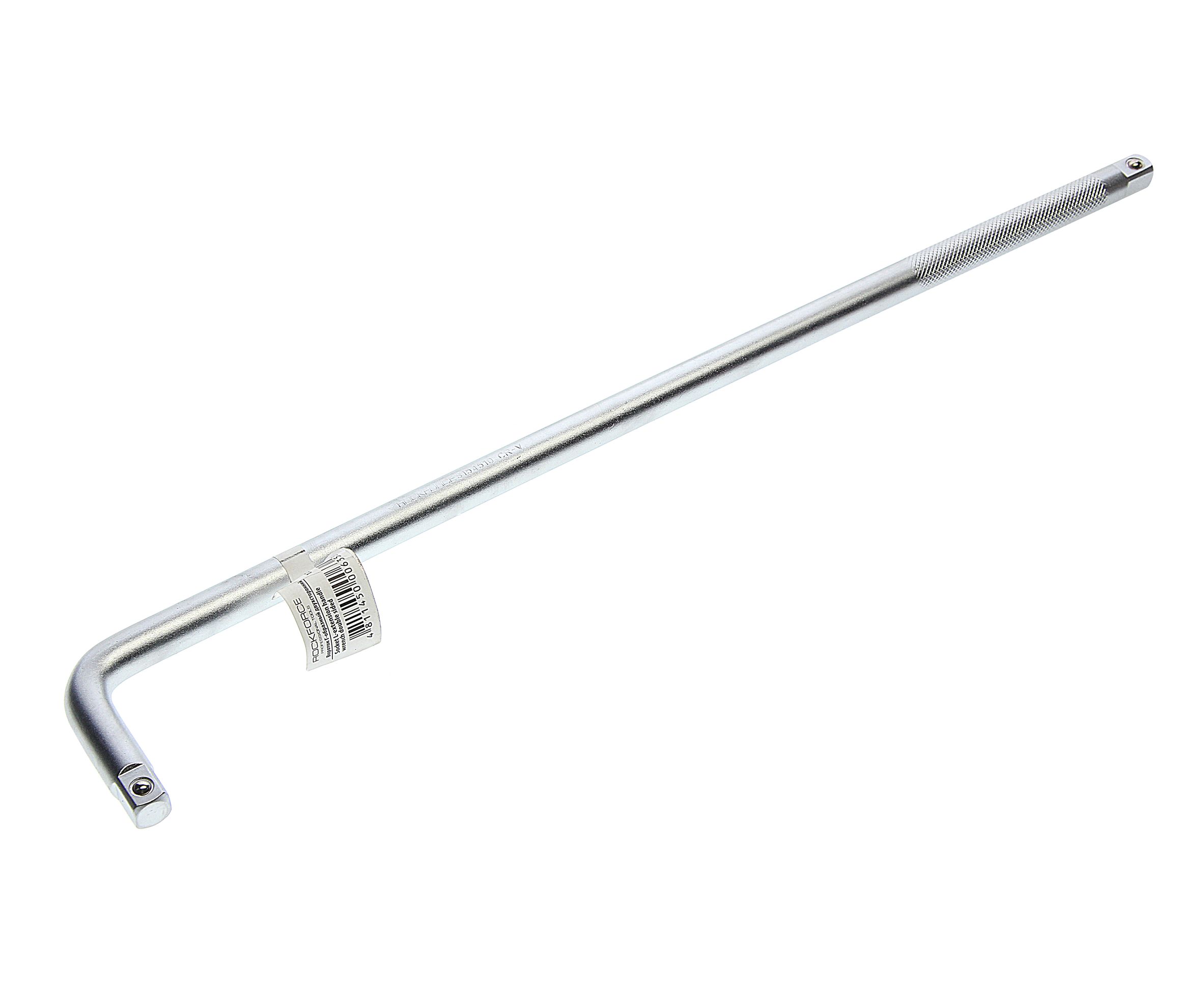 Вороток RF-8154510 Г-образный с накаткой 510мм, 1/2" ROCKFORCE /1