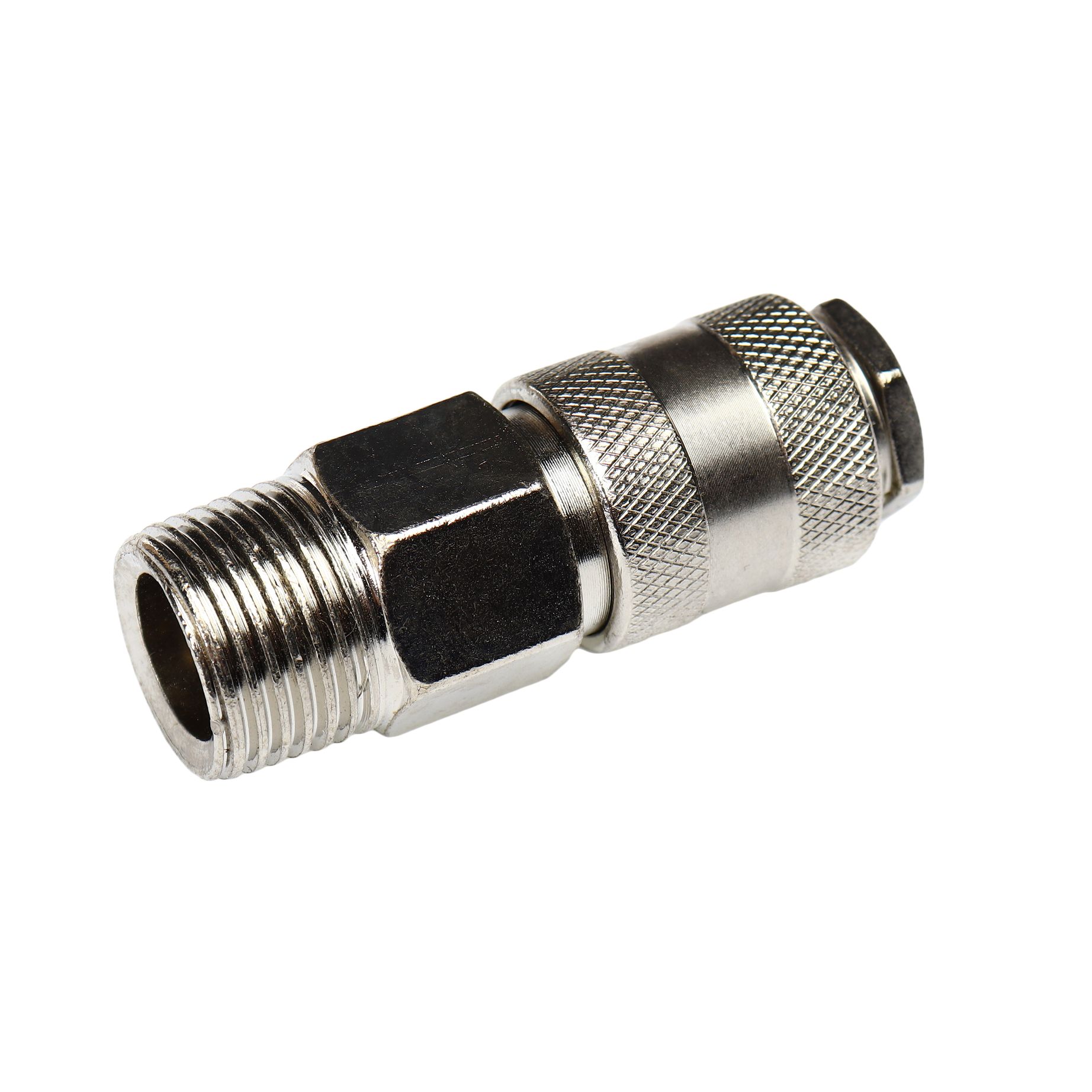 Быстроразъем пневматический ER-SE1-4SM:с клапаном с наружной резьбой 1/2" ЭВРИКА /1/10