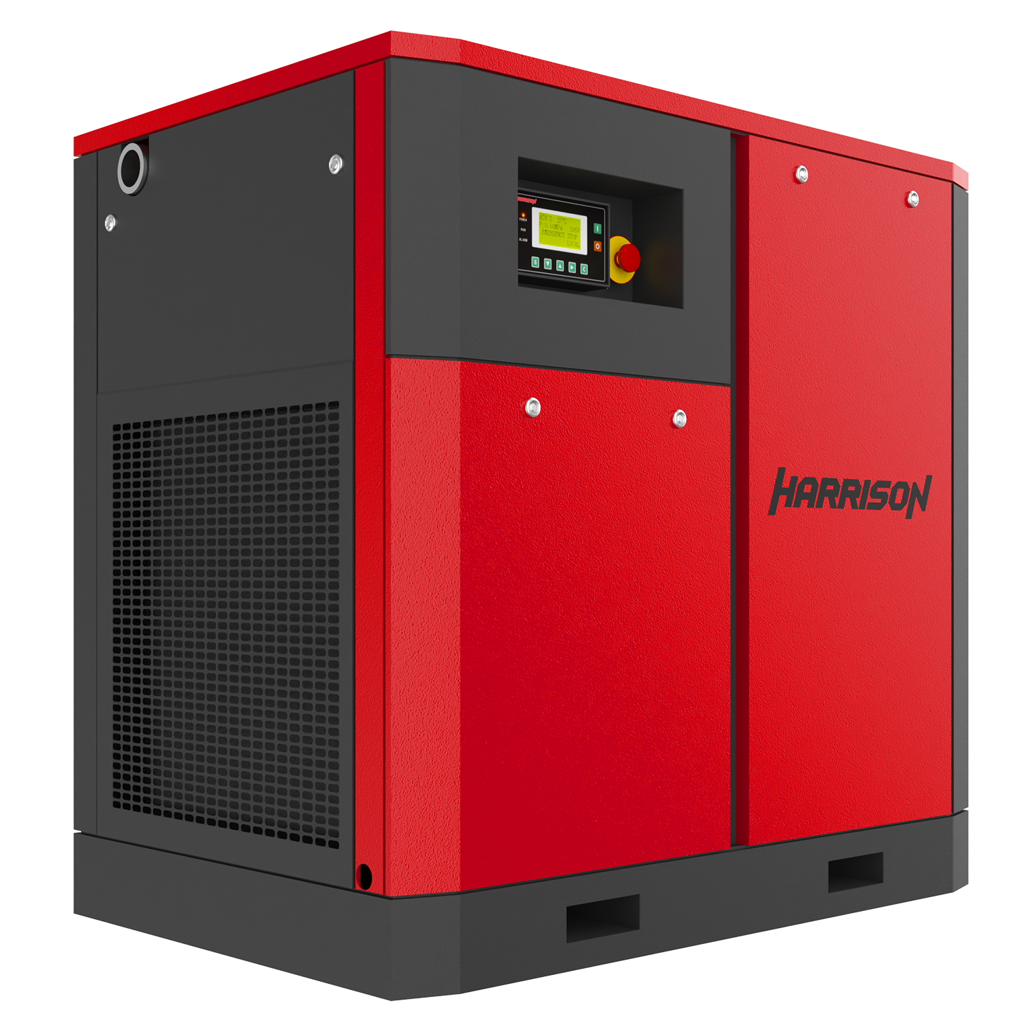 HRS-947000 Винтовой компрессор с ременным приводом Harrison: 7000 л/мин, 8 бар, 45 кВт