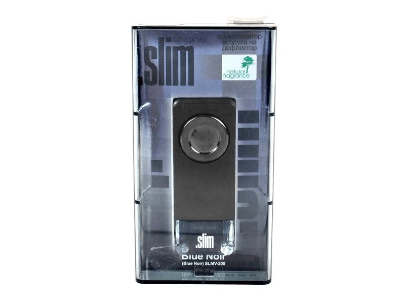 Ароматизатор воздуха SLMV-205 SLIM (Blue Noir) на дефлектор, жидкостной 8мл FKVJP /1/20/80