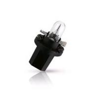 Автолампа BAX1.2W с черным патроном (BAX8.5d/2) (блистер,2шт) 12V PHILIPS 1/10/200