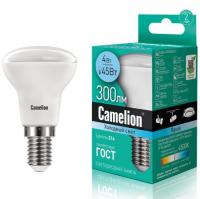 Лампа светодиодная E14 R39 4W холодный свет CAMELION 1/10/100