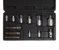 Набор адаптеров RF-8212: 1/4"(F)х3/8"(М), 3/8"(F)х1/4"(М), 3/8"(F)х1/2"(М), 1/2"(F)х3/8"(М), 1/2"(F)х3/4"(М), 3/4"(F)х1/2"(М) 12пр. ROCKFORCE /1