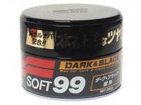 Полироль защитный Soft99 Soft Wax для темных цветов кузова, 300 г/1/20