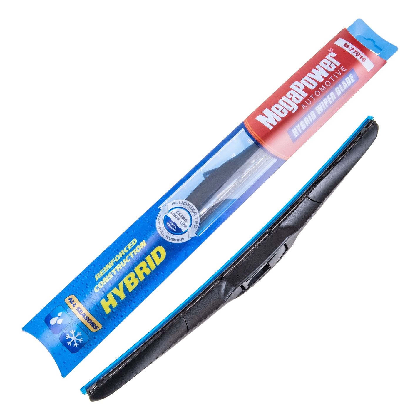 Щетка стеклоочистителя M-77016 "HYBRID" ALL SEASONS 400мм (16") MEGAPOWER /1/50