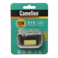 Фонарь C-5355 1 LED SILVER головной (3 режима) 3*ААА 4,5V CAMELION /1/