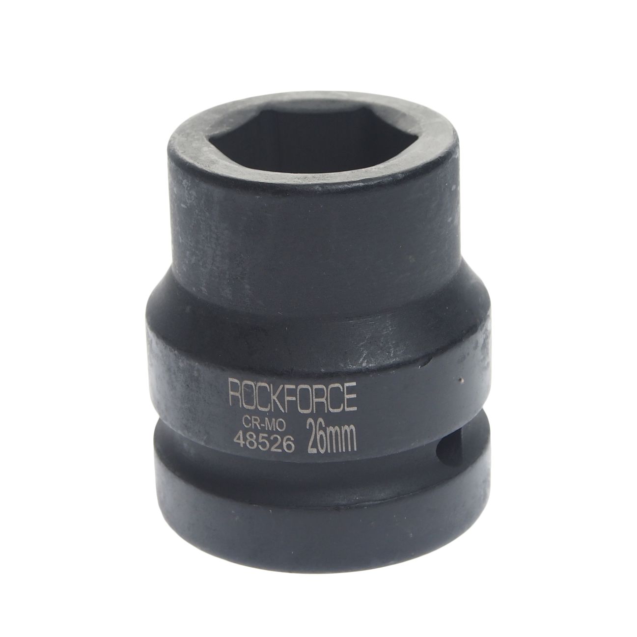 Головка торцевая  26мм 1" 6-гранная ударная L=58мм ROCKFORCE RF-48526 /1/50
