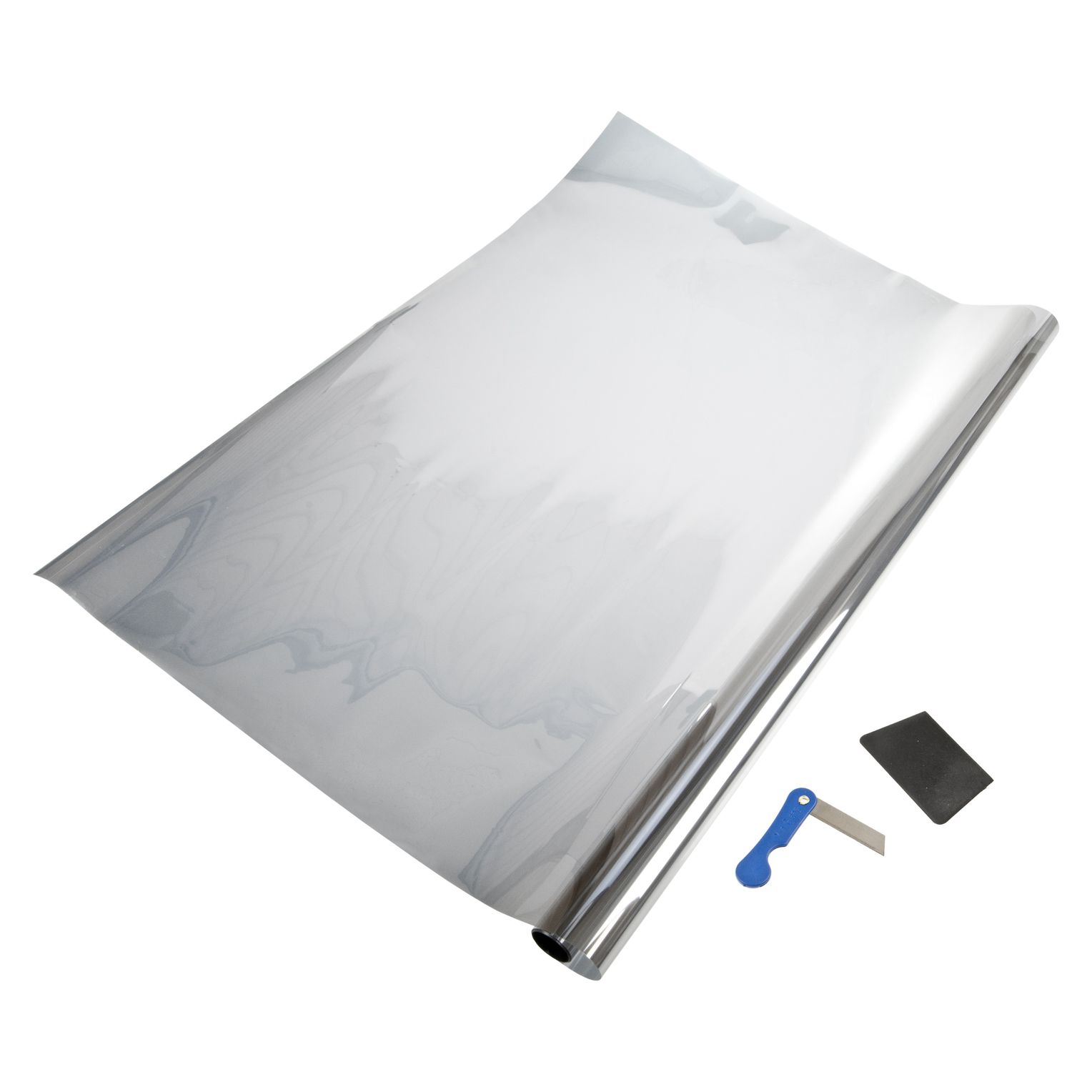 Пленка тонировочная Light Silver 25.5% (блокировка УФ-62% ИК-82%) 75х300см MEGAPOWER /1/50