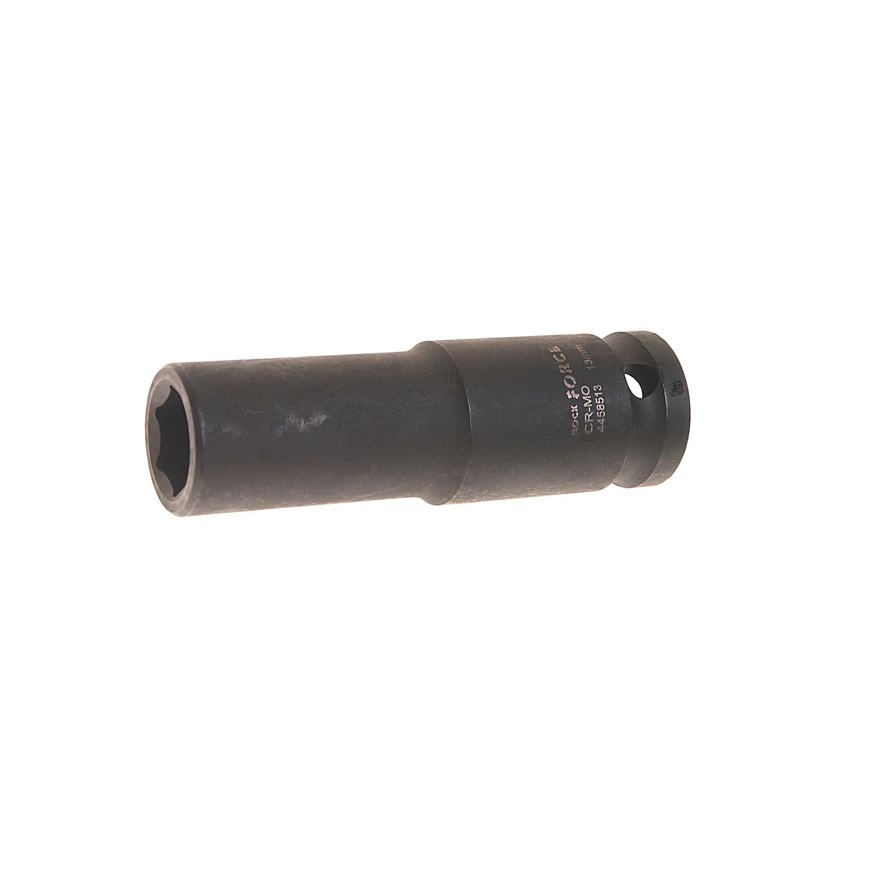 Головка торцевая 13мм 1/2" 6-гранная ударная удлиненная L=80мм ROCKFORCE RF-4458513 /1/10