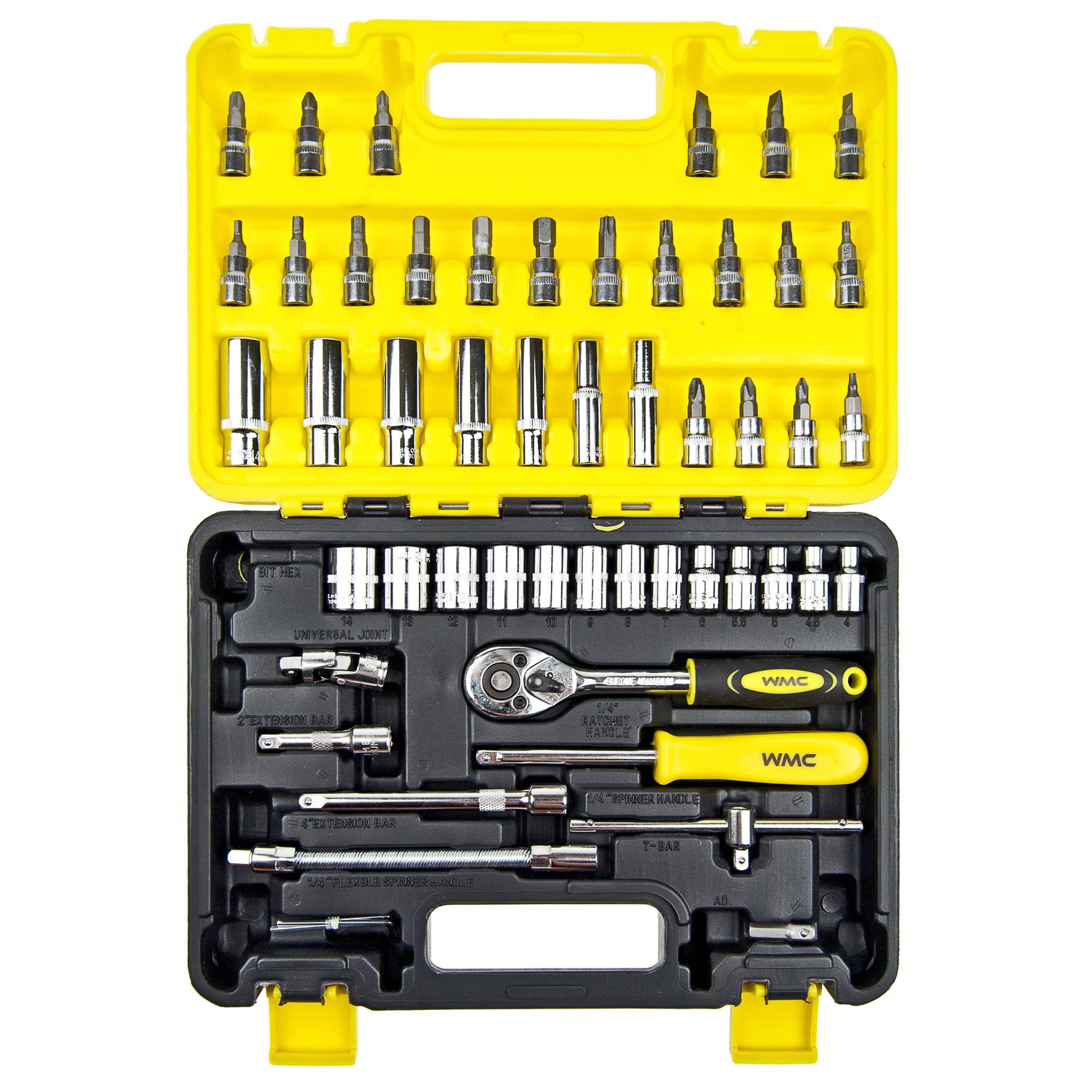 Набор инструмента WMC-2531-5EURO: 53пр. WMC TOOLS /1/16 OLD