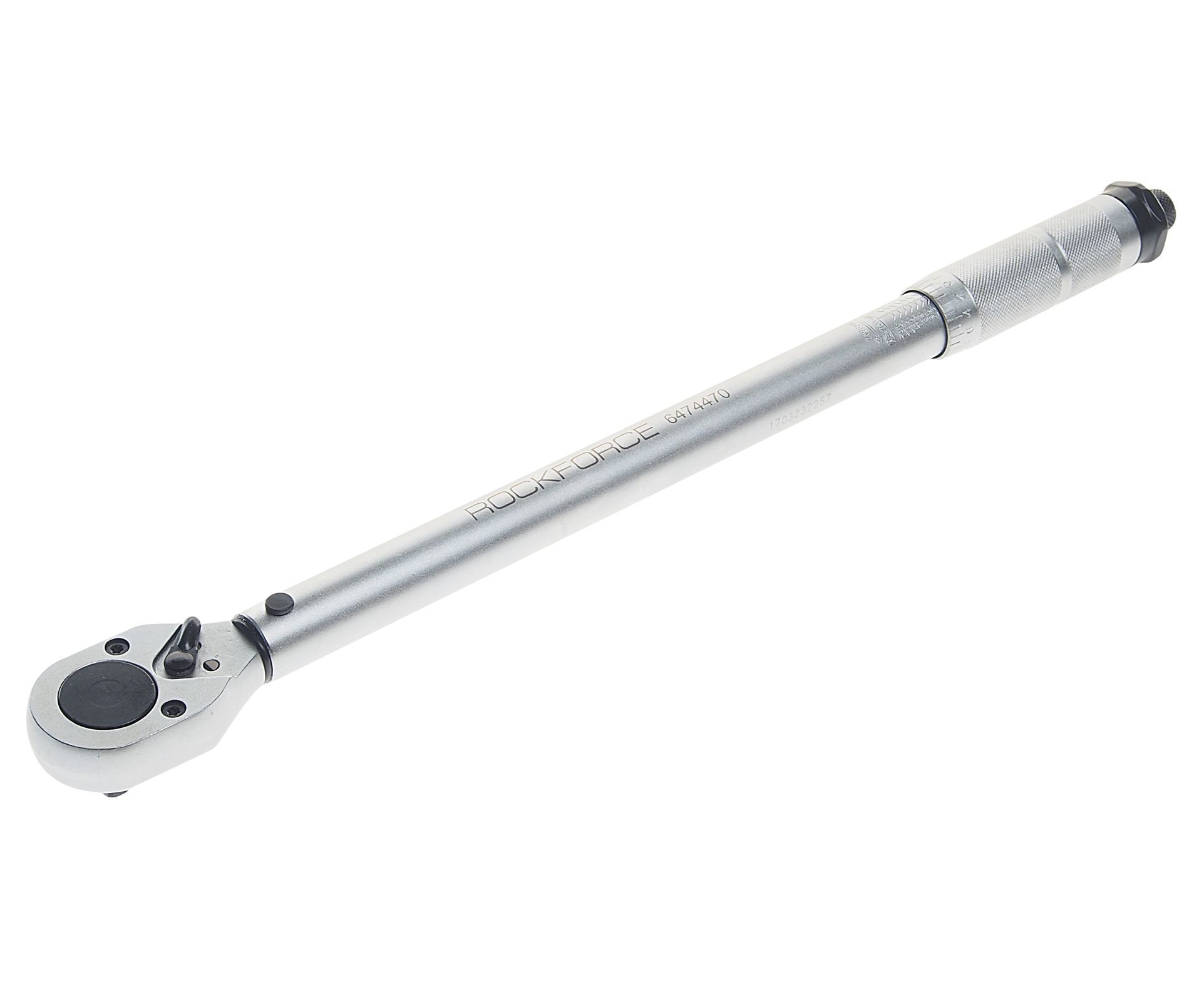 Ключ динамометрический RF-6474470: щелчкового типа 1/2"DR (40-210Nm) 470мм ROCKFORCE /1/12