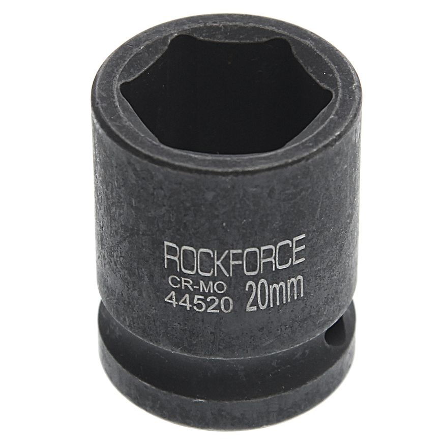 Головка торцевая 20мм 1/2" 6-гранная ударная L=40мм ROCKFORCE RF-44520 /1/225