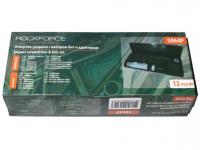 Отвертка ударная RF-5064P: с комплектом вставок и адаптером, 1/2"(F)х5/16"(F) 12пр. ROCKFORCE /1/20