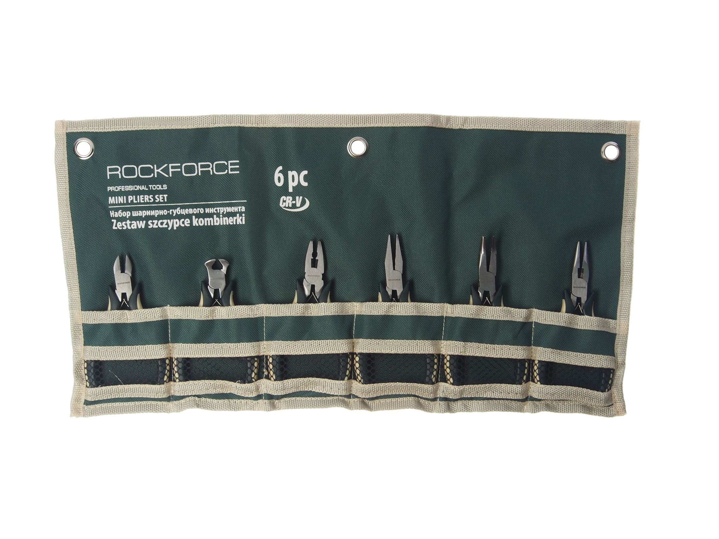 Набор RF-50615 шарнирно-губцевого инструмента мини 6пр. ROCKFORCE /1