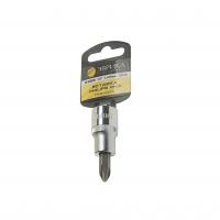 Насадка-вставка с битой Phillips PH3 ER-94501H 1/2 22мм L=60мм (с держателем) ЭВРИКА /1/20