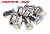 Автолампа T4W (BA9s) 1 SMD 5050 WHITE 6000K 12V MEGA ELECTRIC /10