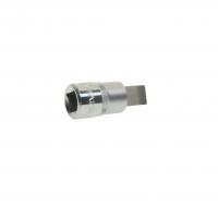 Насадка-вставка с битой шлиц SL14 ER-94304 1/2 14мм L=60мм ЭВРИКА /1/20