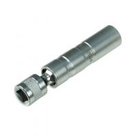 Головка свечная 14мм 3/8" 12-гранная шарнирная с магнитом L-95мм LG-37024 LIGE /1/100