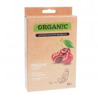 Ароматизатор воздуха ORG-STD-25 ORGANIC (вишня) под сиденье 65гр AURAMI /1/12