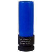 WDK-703-4017L Головка торцевая ударная тонкостенная 1/2", 6 граней, 17 мм