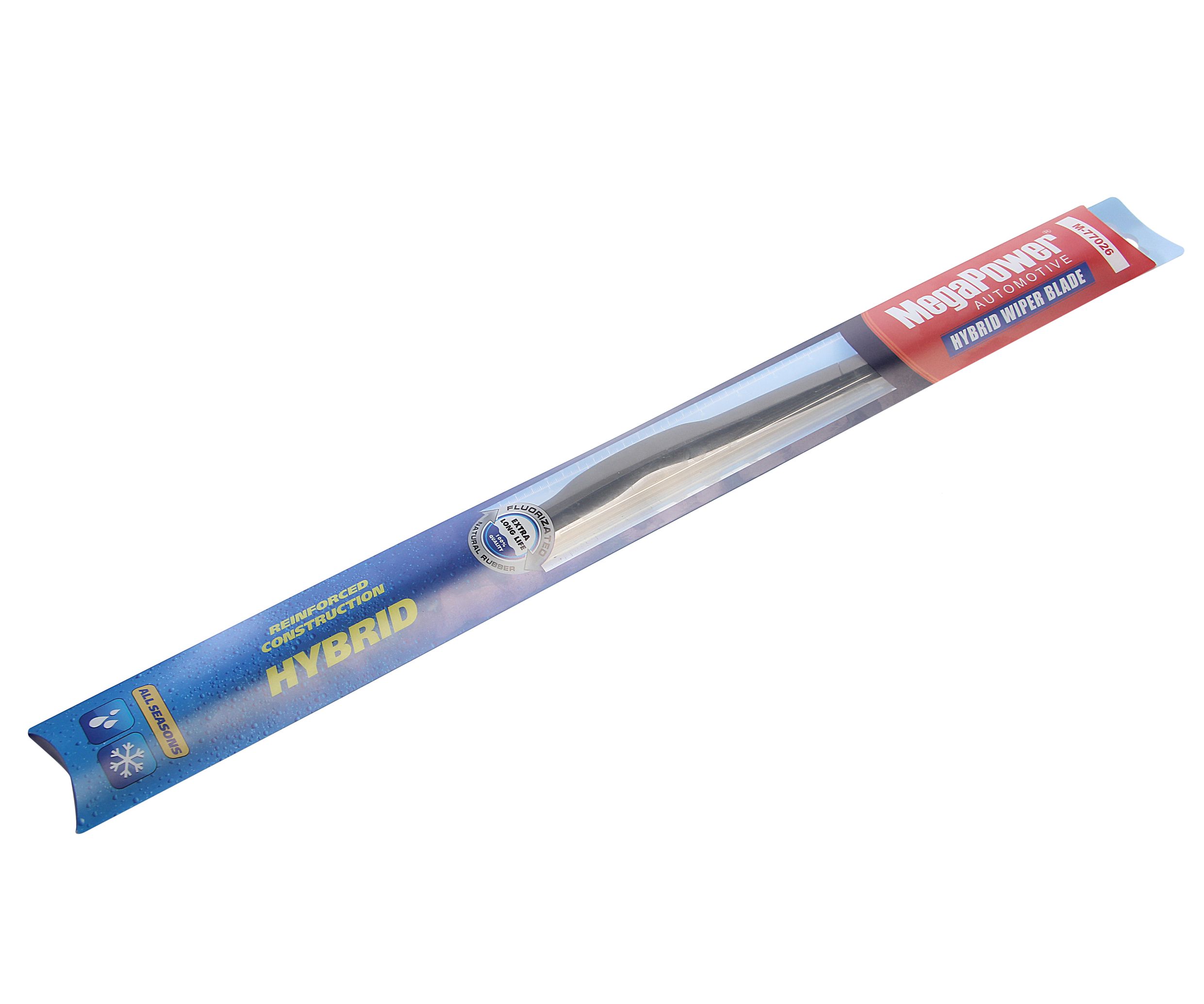 Щетка стеклоочистителя M-77026 "HYBRID" ALL SEASONS 650мм (26") MEGAPOWER /1/50