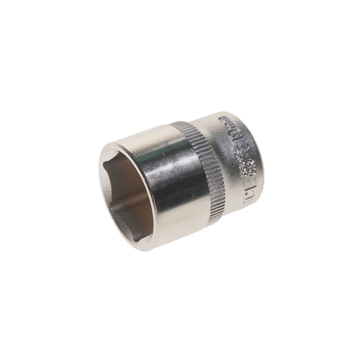Головка торцевая 19мм 3/8" 6-гранная L=30мм ROCKFORCE RF-53519 /1/20