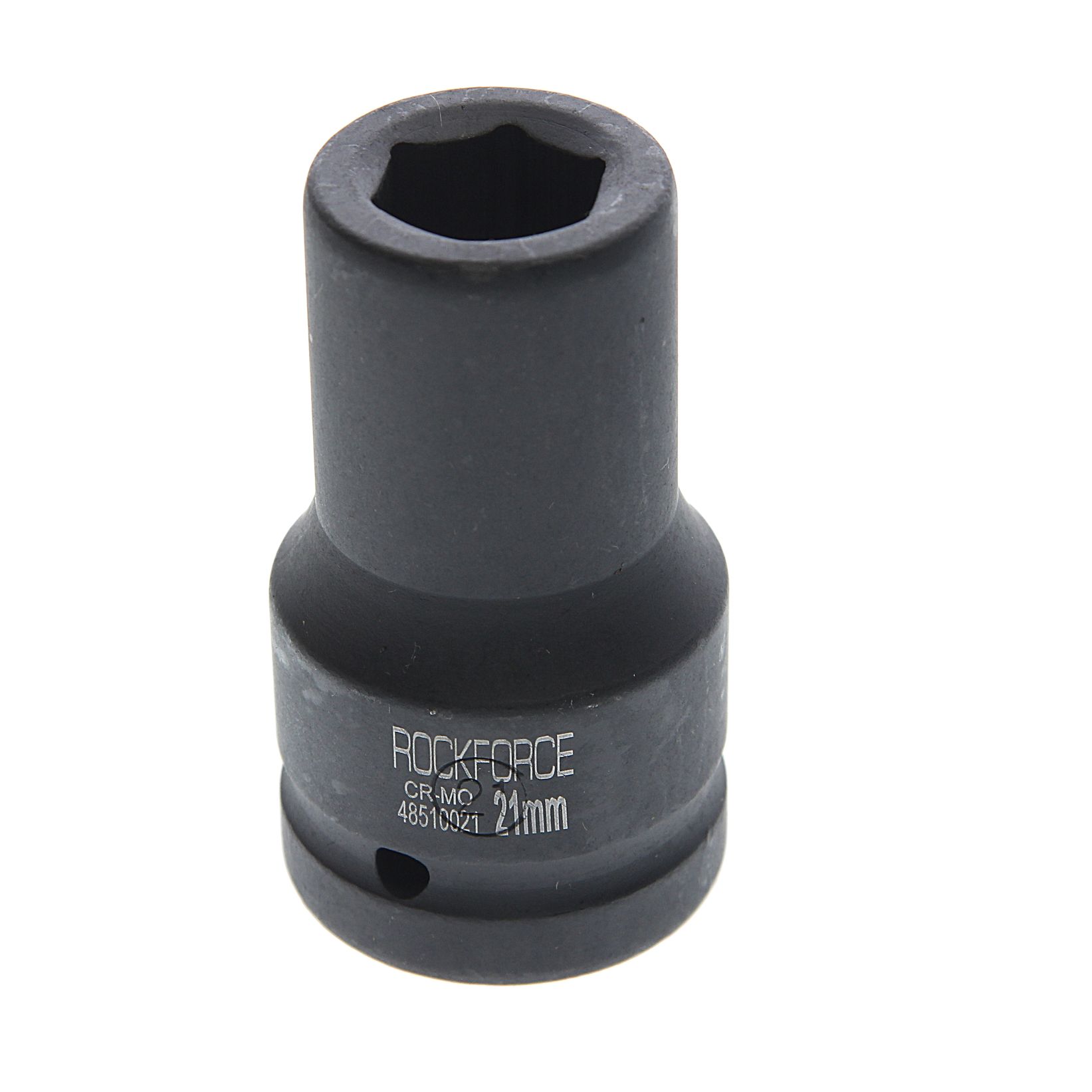 Головка торцевая  21мм 1" 6-гранная ударная удлиненная L=90мм ROCKFORCE RF-48510021 /1/40