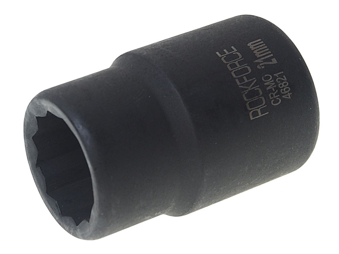 Головка ударная 21мм (12гр.),3/4" ROCKFORCE /1