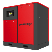 HRS-947000 Винтовой компрессор с ременным приводом Harrison: 7000 л/мин, 8 бар, 45 кВт