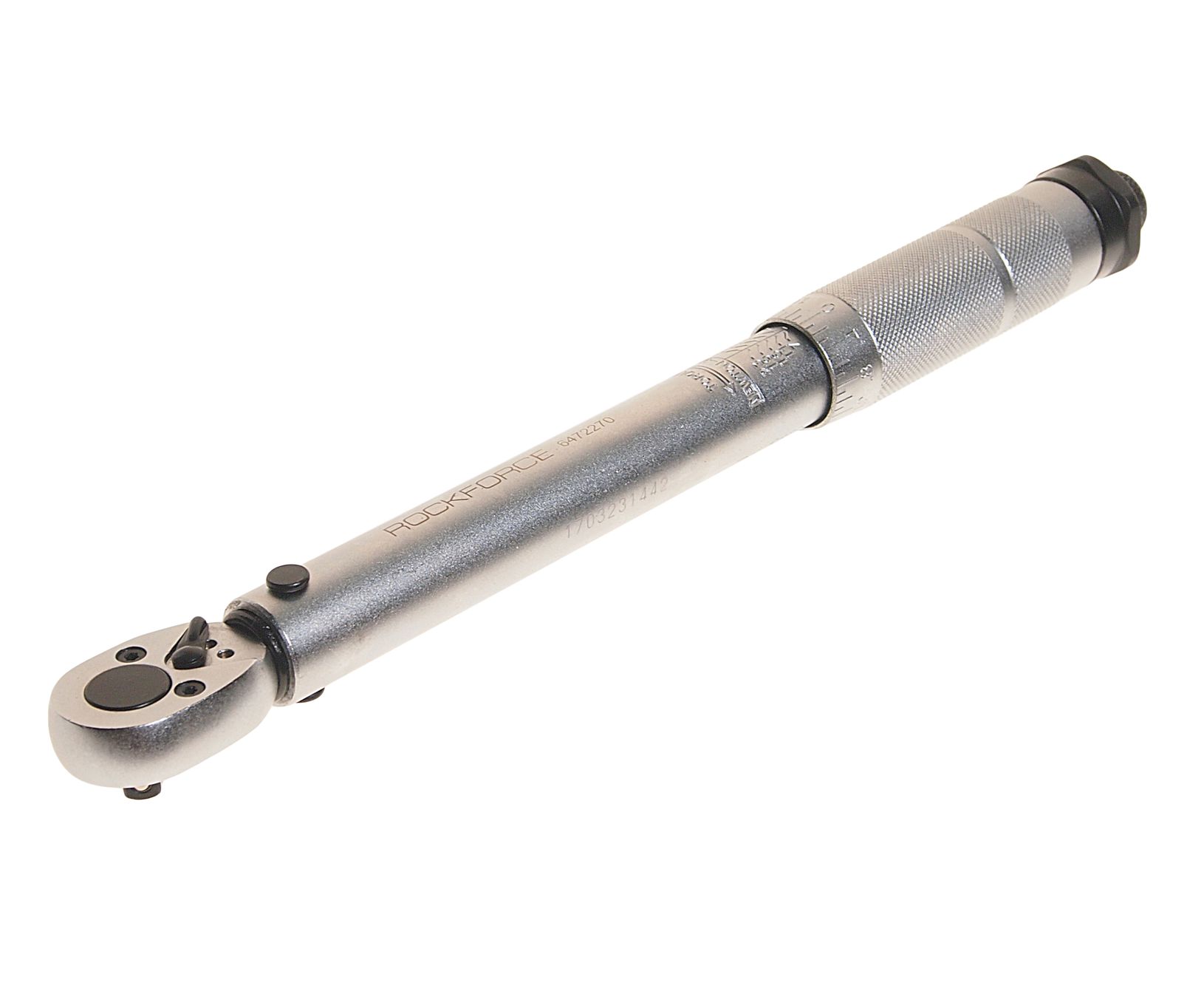 Ключ динамометрический RF-6472270: щелчкового типа 1/4 DR (5-25Nm) 270мм ROCKFORCE /1/24