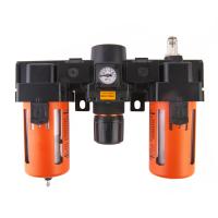 WDK-70240 Блок подготовки воздуха 1/2" с влагоотделителем, лубрикатором, регулятором и манометром