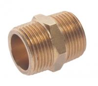 Соединитель резьбовой ER-MM12/12:наруж. резьба 3/4"x3/4" ЭВРИКА