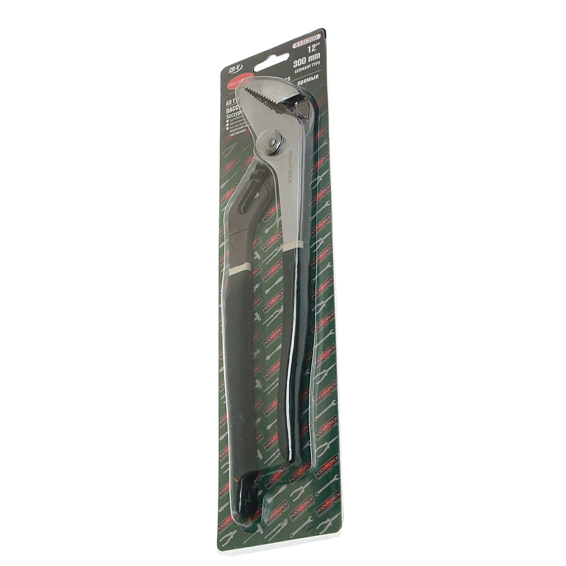 Пассатижи RF-613C300 переставные 12" (300мм) ROCKFORCE /1