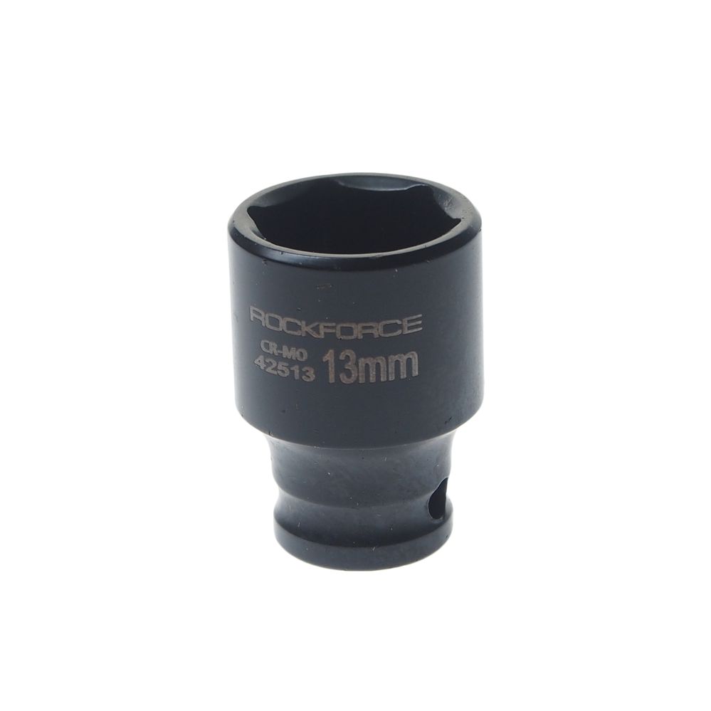 Головка торцевая 13мм 1/4" 6-гранная ударная L=35мм ROCKFORCE RF-42513 /1