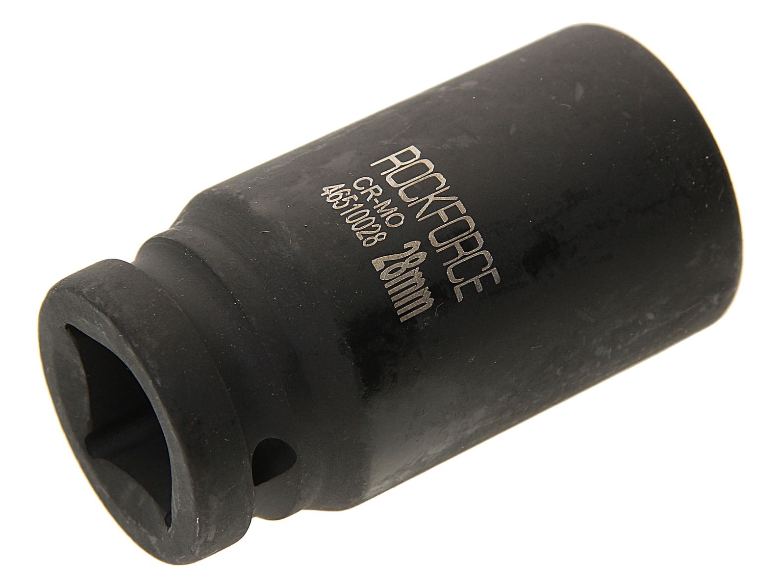 Головка торцевая 28мм 3/4" 6-гранная ударная удлиненная L=90мм ROCKFORCE RF-46510028 /1/50