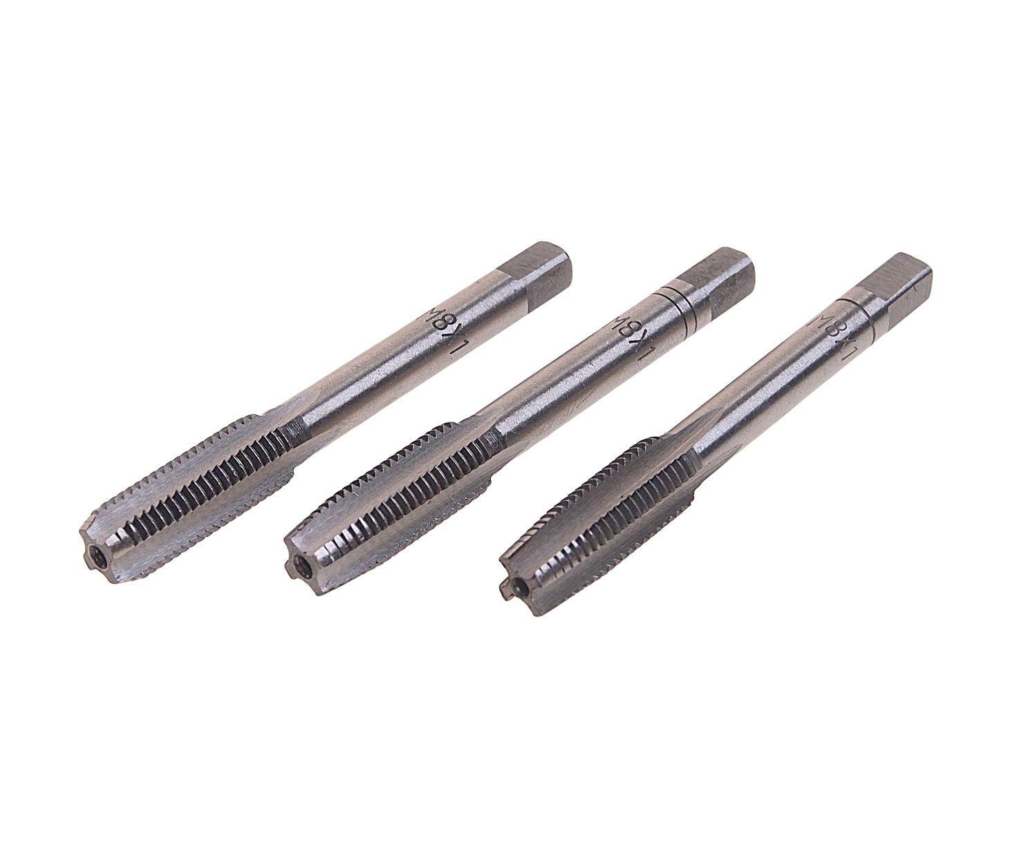 Метчик RF-TAP08100 M8x1 (3шт),в пластиковом футляре ROCKFORCE /1