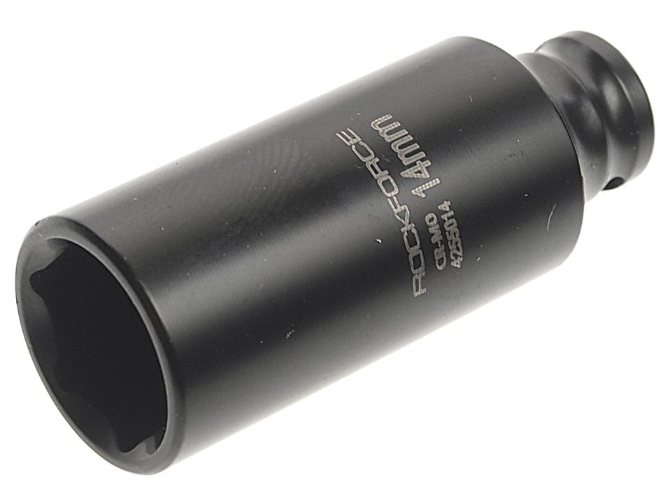 Головка торцевая 14мм 1/4" 6-гранная ударная удлиненная L= 50 мм ROCKFORCE RF-4255014 /1/10/180