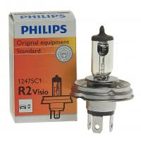 Автолампа R2 (45/40) P45t-41  12V PHILIPS /1/10/200