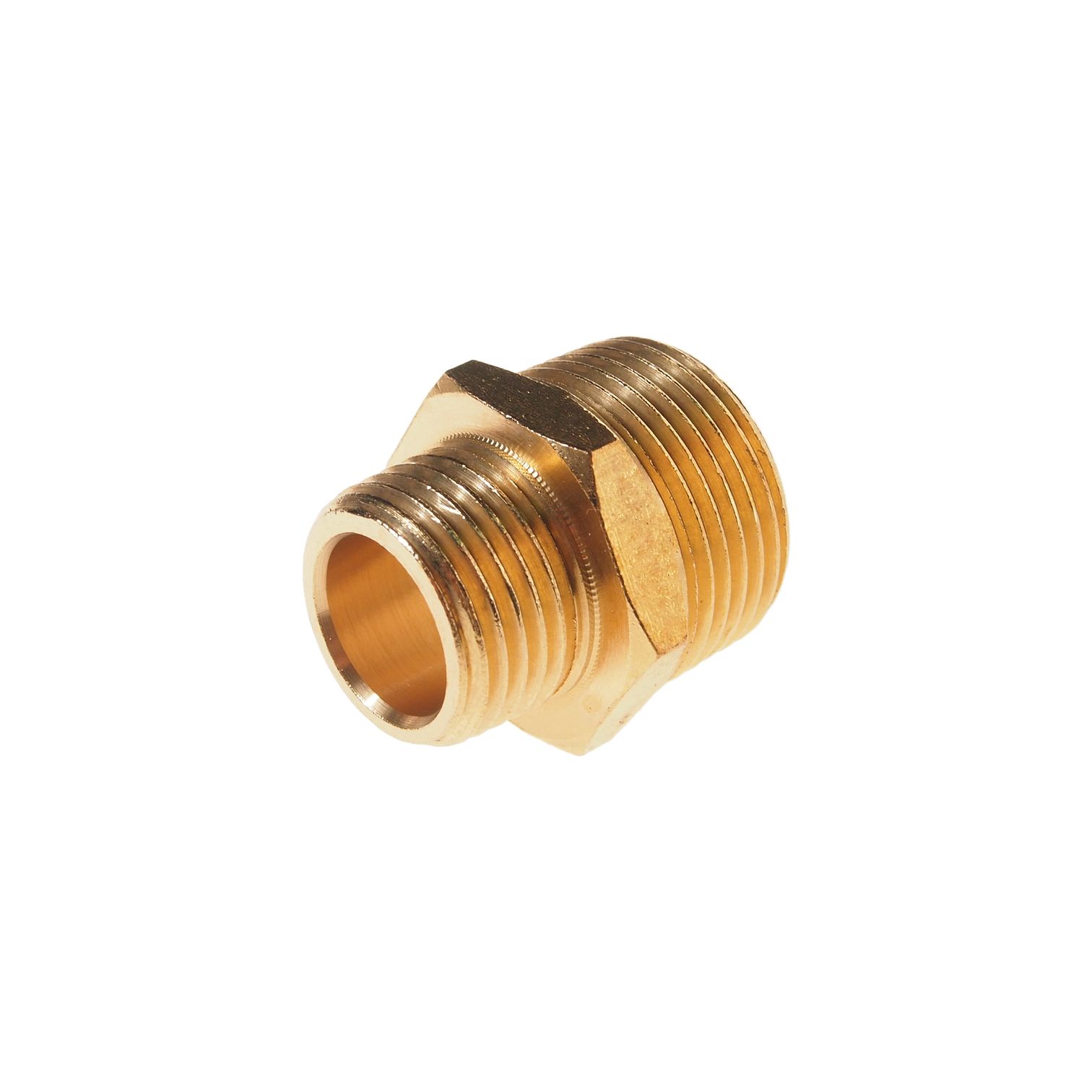Соединитель RF-MM12/08 резьбовой наруж. резьба 3/4"x1/2" в блистере ROCKFORCE /1