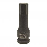 Головка-бита 16мм 1/2" 6-гранная ударная L=79мм ROCKFORCE RF-24407816MPB /1/180