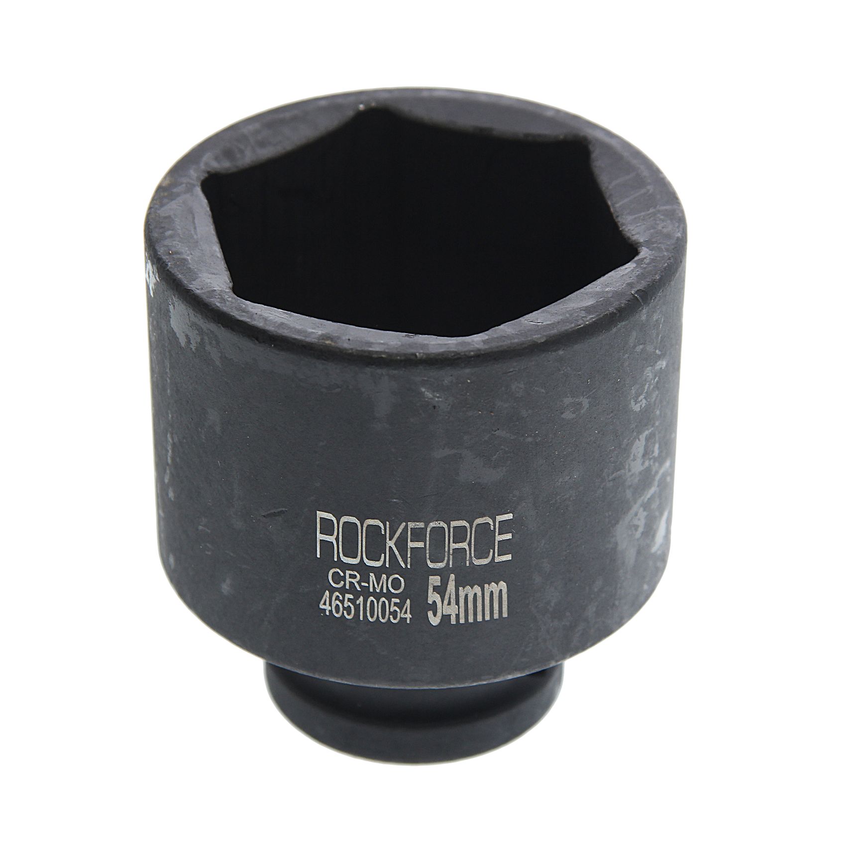 Головка торцевая 54мм 3/4" 6-гранная ударная удлиненная L=80мм ROCKFORCE RF-46510054 /1/30