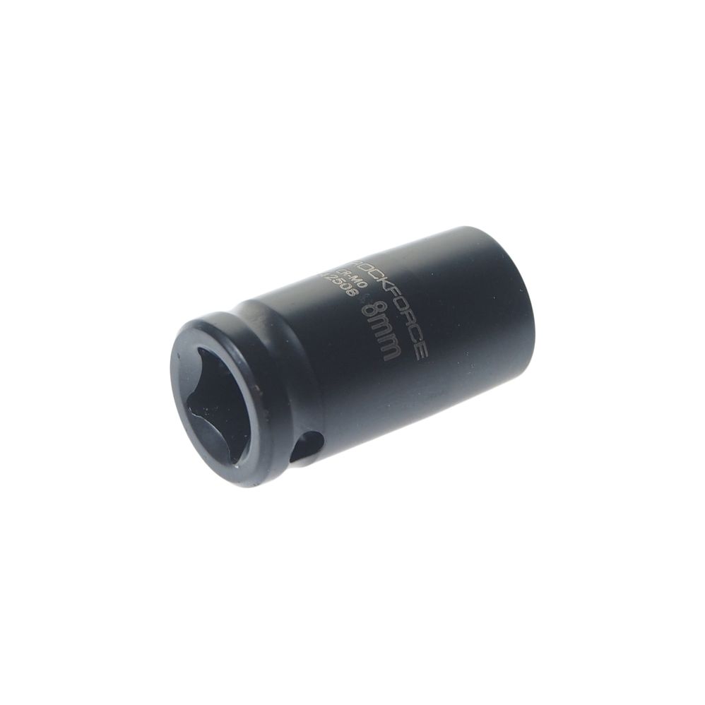 Головка торцевая  8мм 1/4" 6-гранная ударная L=35мм ROCKFORCE RF-42508 /1