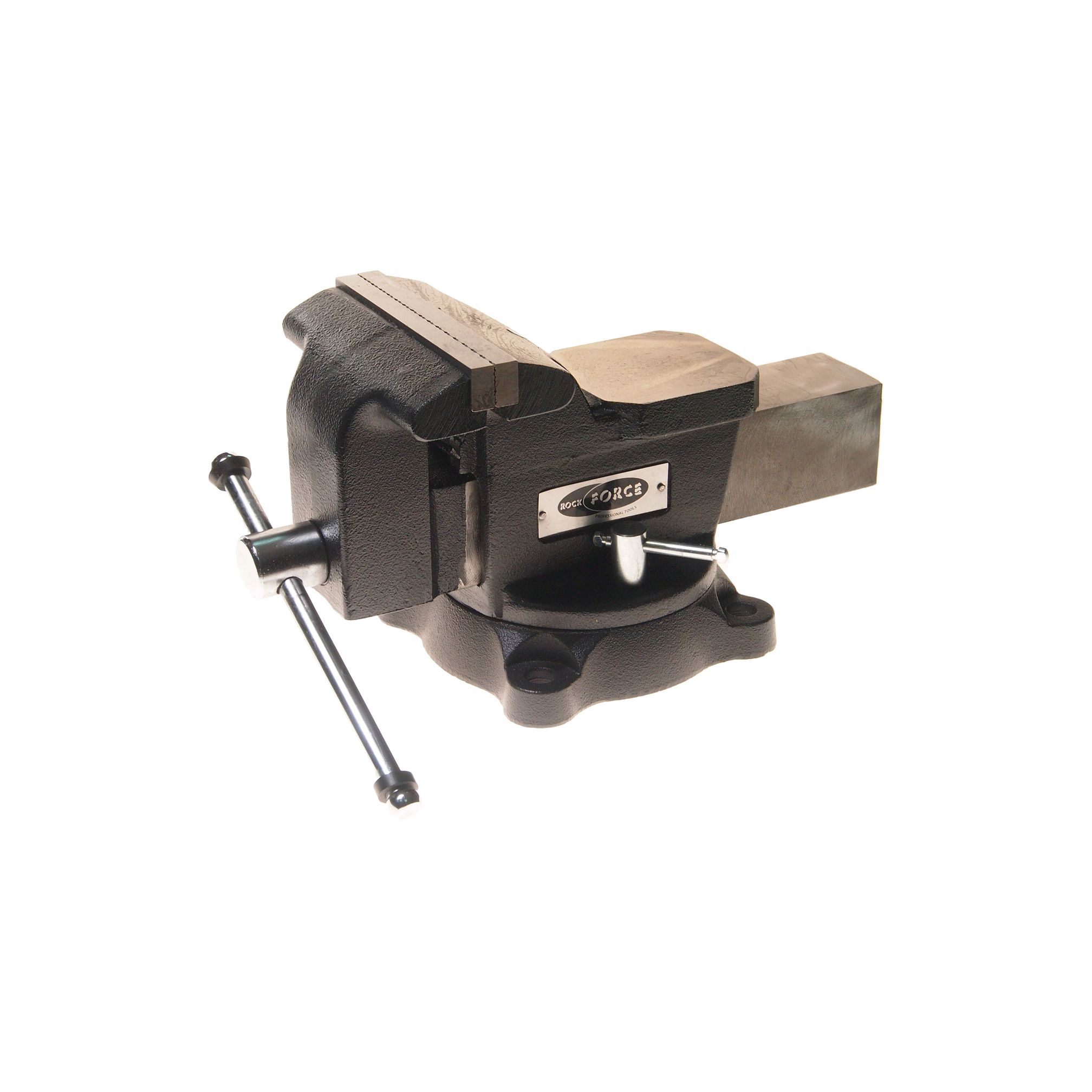 Тиски поворотные RF-6540206M: усиленные захват 6"-150мм  ROCKFORCE /1/