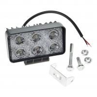 Фара рабочего света 09-18W FLOD рассеивающий 110х60мм 10-30V MISTAR /1