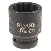 Головка торцевая 46мм 1" 12-гранная ударная L=78мм ROCKFORCE RF-48846 /1/40