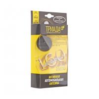 Антенна TR-160 EURO активная на стекло (всеволновая, 3 режима:город/трасса/конвертер, радиус приема 150км) кабель 250см 12V ТРИАДА /1/25 HIT
