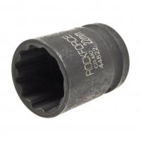 Головка торцевая 22мм 1/2" 12-гранная ударная L=58мм ROCKFORCE RF-44822 /1/180