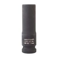 WDK-710-4014L Головка торцевая ударная глубокая 1/2", 6 граней, 14 мм