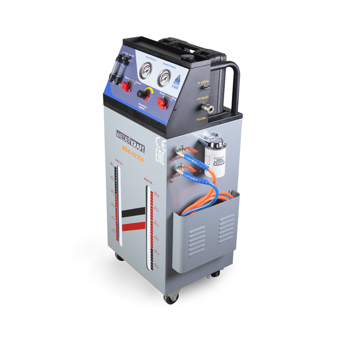 WDK-89304 Установка для замены масла в Автоматических коробках передач, пневматическая